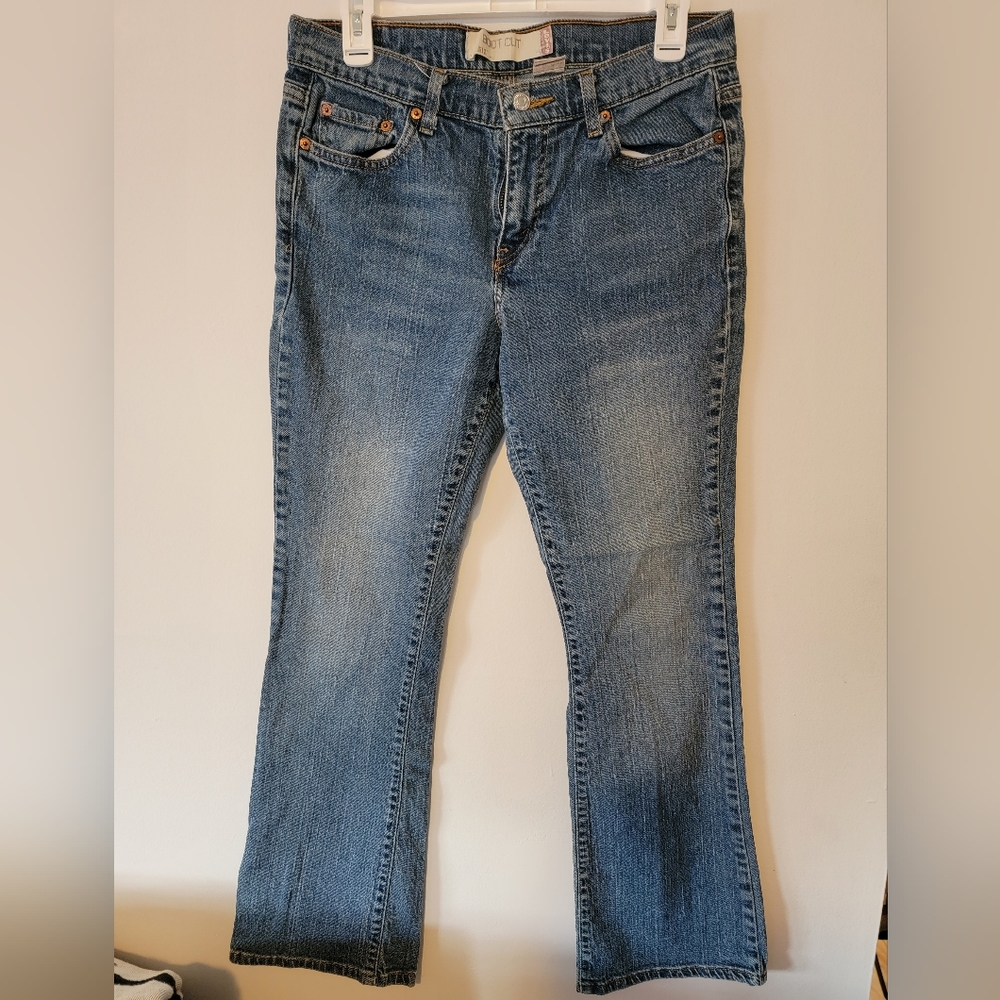 Levis boot cut jeans